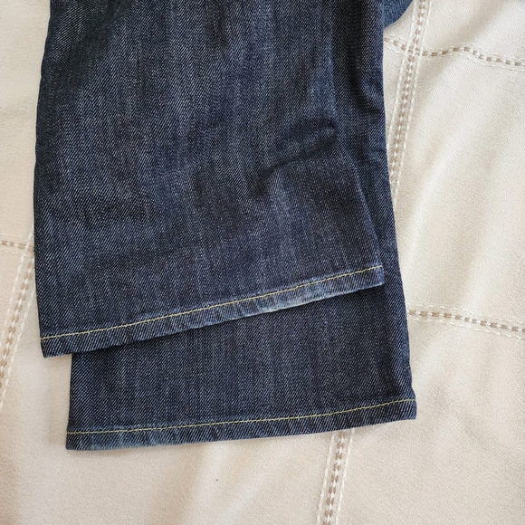 Lucky Brand size 12 / 31 reg inseam vintage denim wide flare leg - Picture 10 of 12